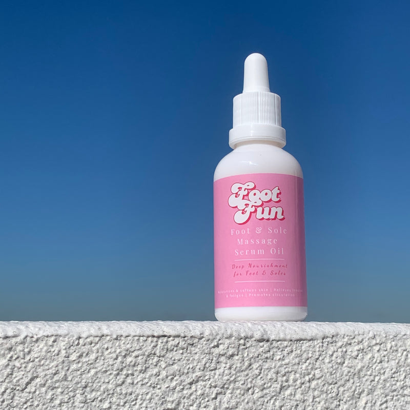 Foot Fun Artisan Luxury Foot & Sole Massage Oil – Natural, Hydrating, Australian Made
