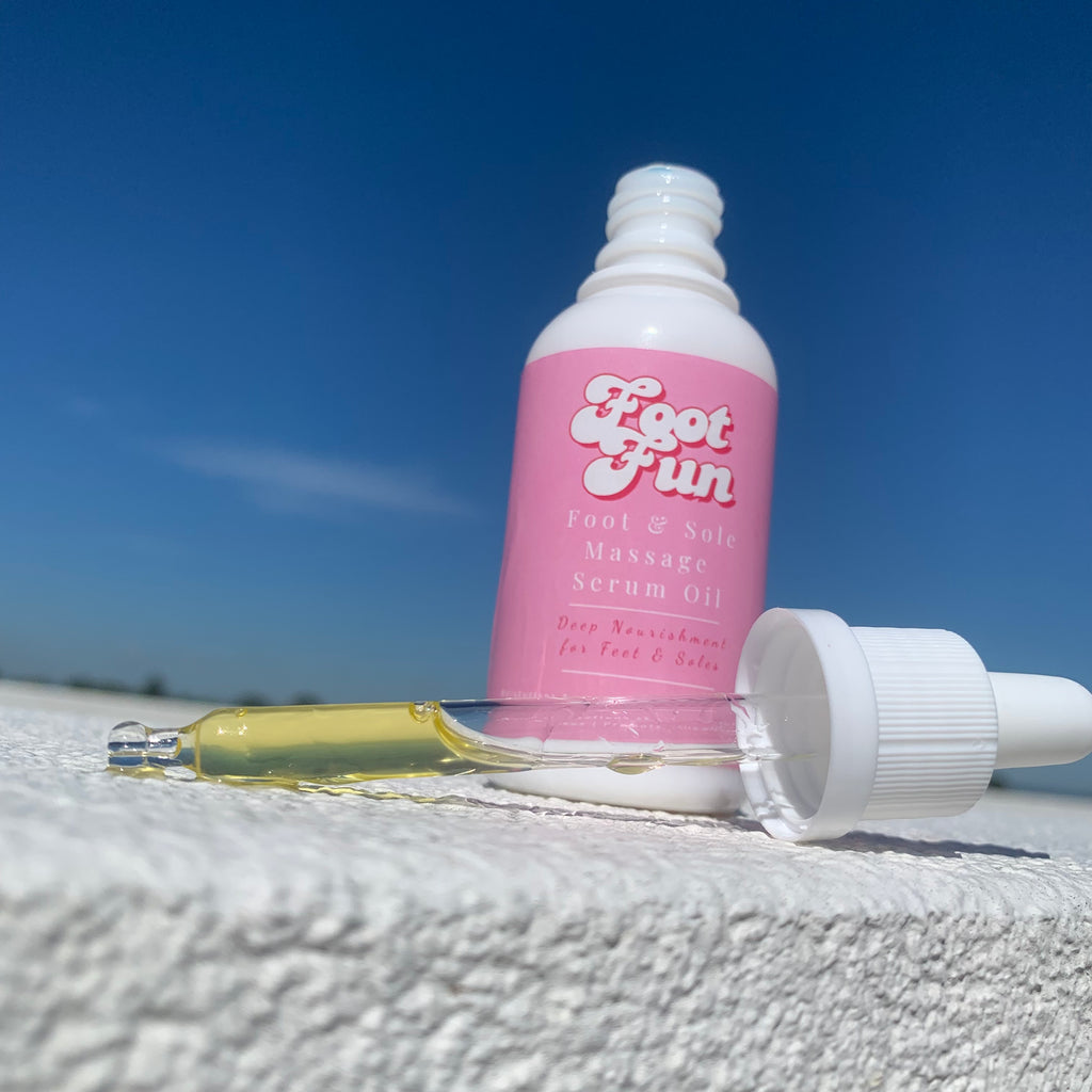 Foot Fun Artisan Luxury Foot & Sole Massage Oil – Natural, Hydrating, Australian Made