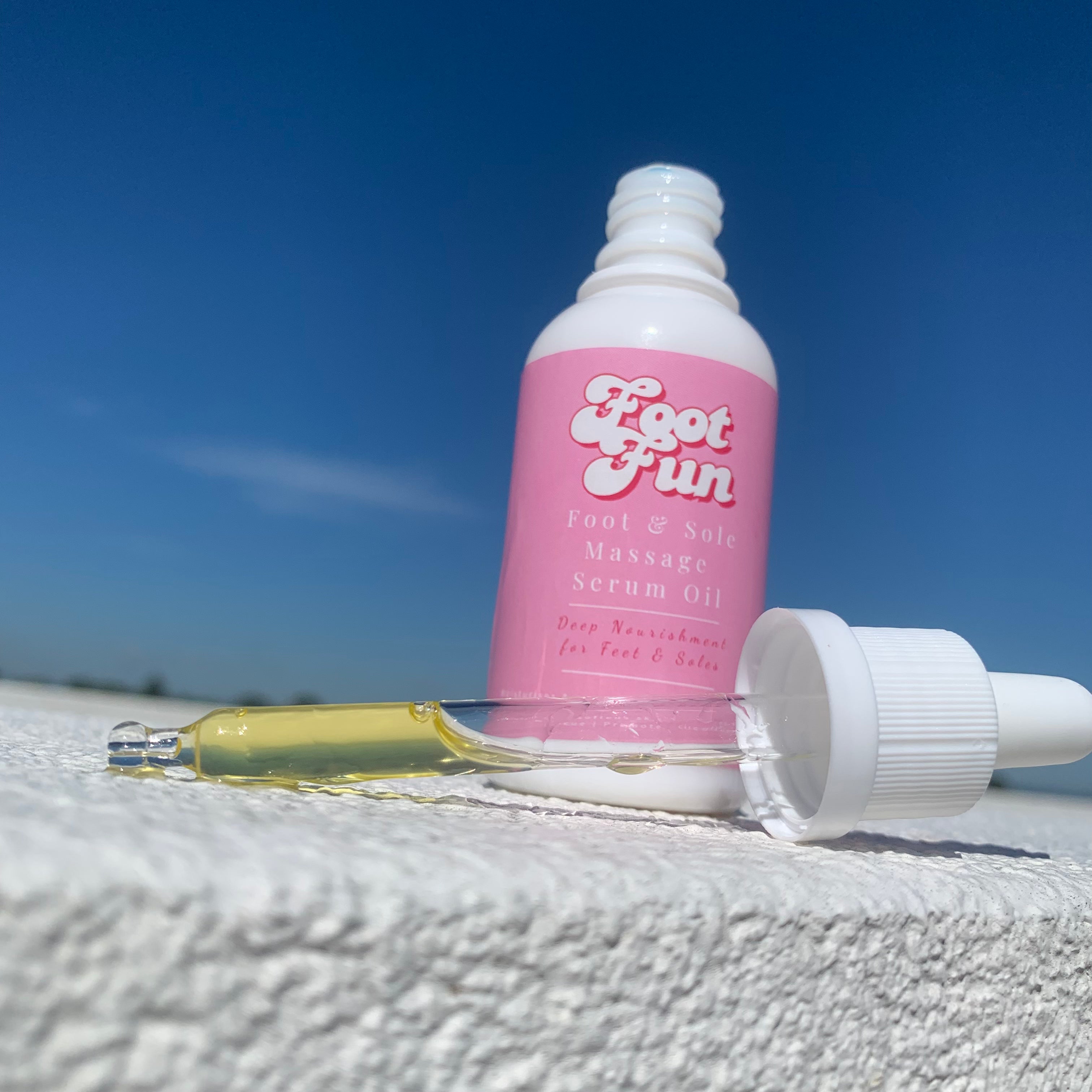 Foot Fun Artisan Luxury Foot & Sole Massage Oil – Natural, Hydrating, Australian Made