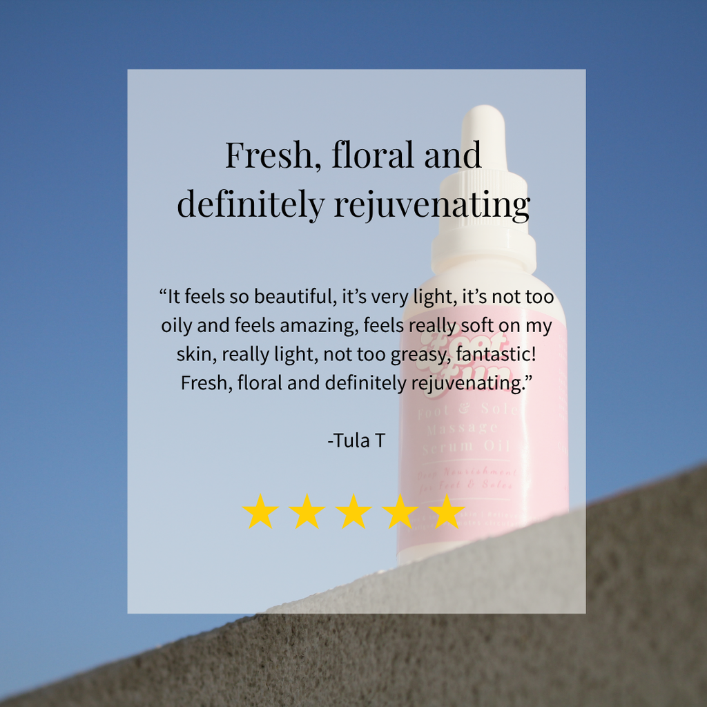 Foot Fun Artisan Luxury Foot & Sole Massage Oil – Natural, Hydrating, Australian Made