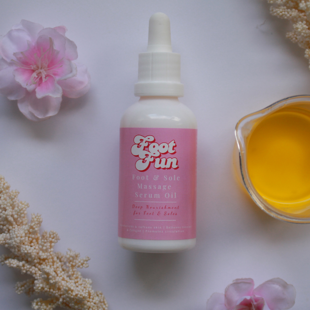 Foot Fun Artisan Luxury Foot & Sole Massage Oil – Natural, Hydrating, Australian Made